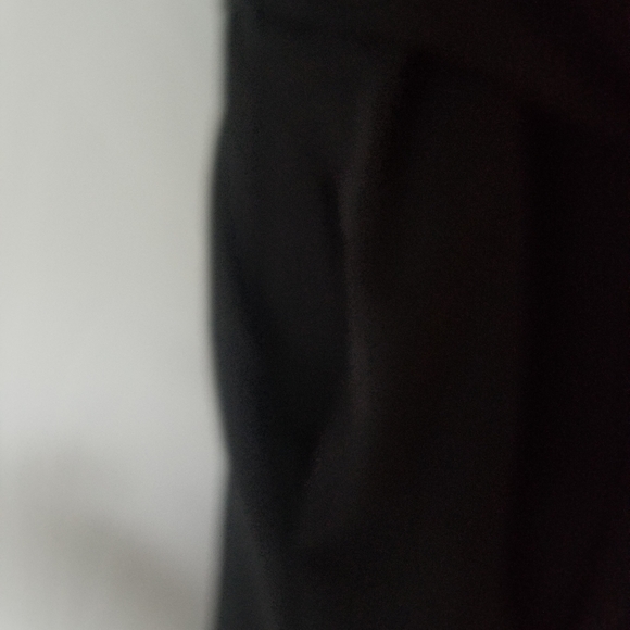 Reynah Couture Half Button Up Dress in Black w Tie - Picture 5 of 6